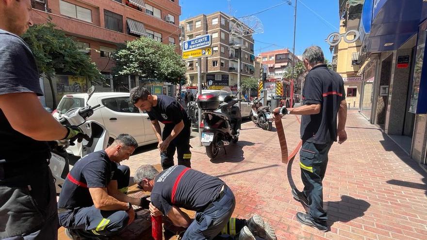 Dispositivo de Seguridad durante las Hogueras de Alicante 2023