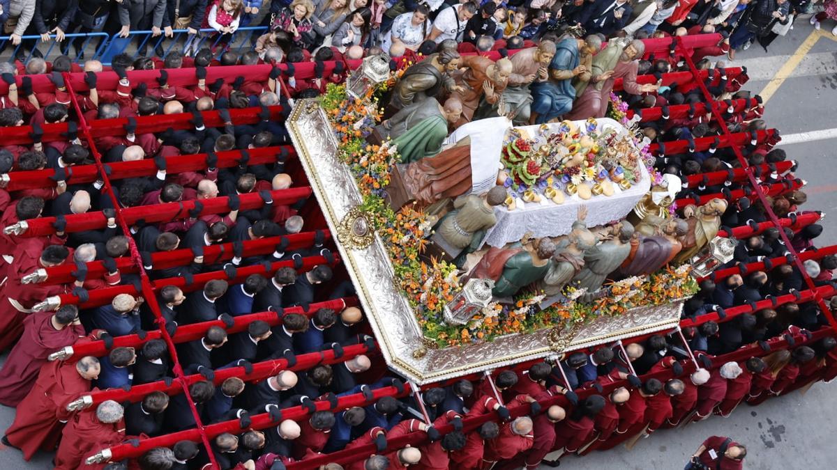 Procesión de la Santa Cena en Alicante