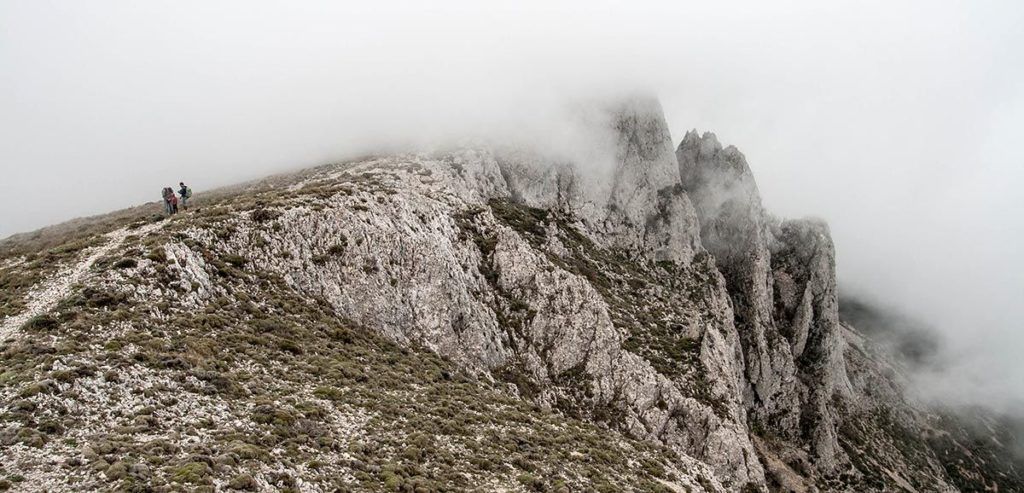 Aitana desde la Font de Partegat