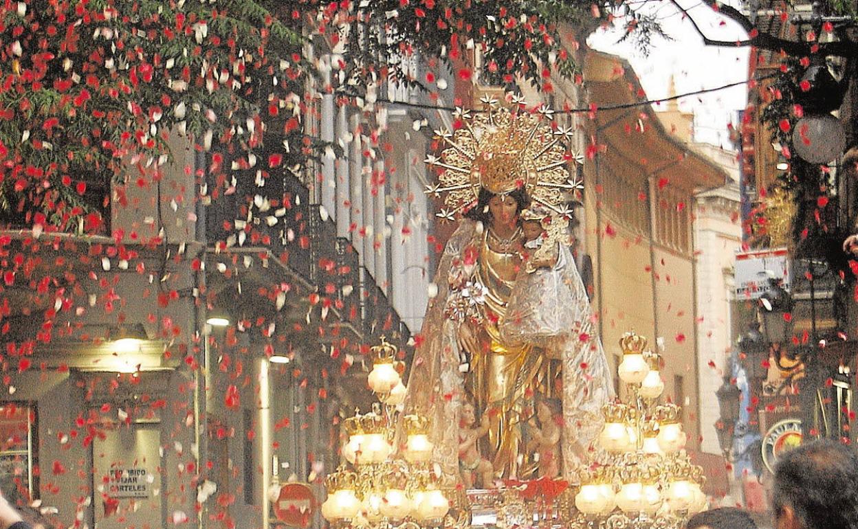Fiesta de la Virgen de los Desamparados en Valencia