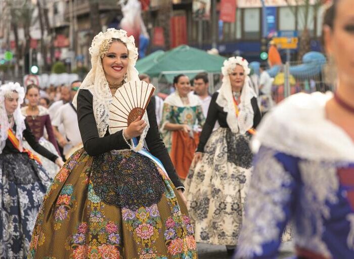 Hogueras de San Juan en Alicante