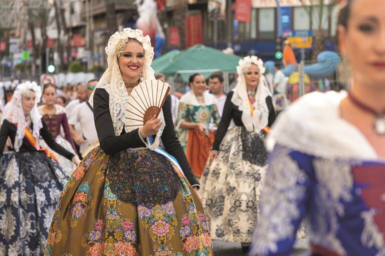 Hogueras de San Juan en Alicante