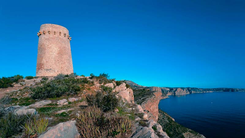 Ruta a La Torre Vigía del Cap d'Or (desde Moraira)