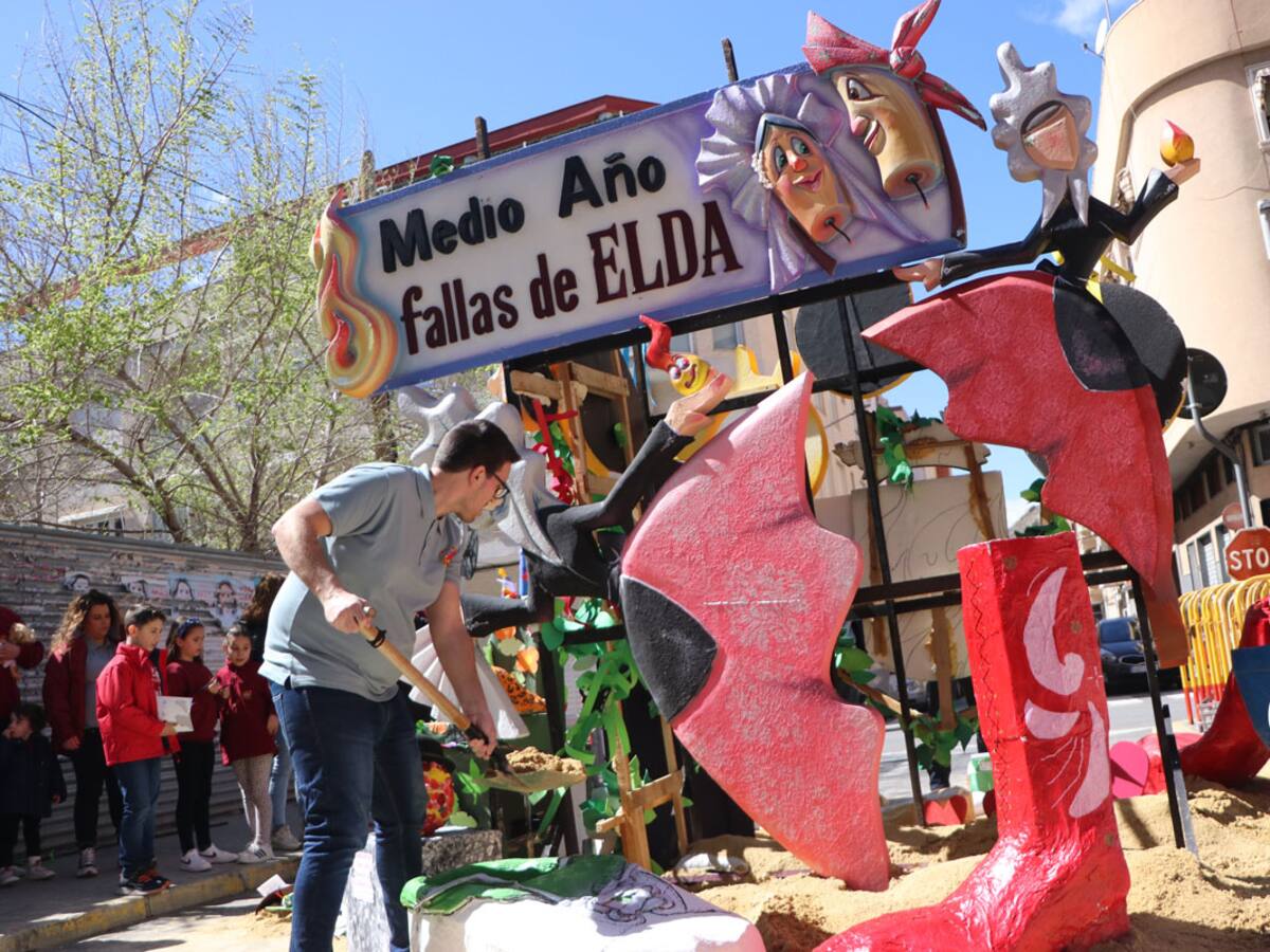 La celebración de las Fallas de Elda