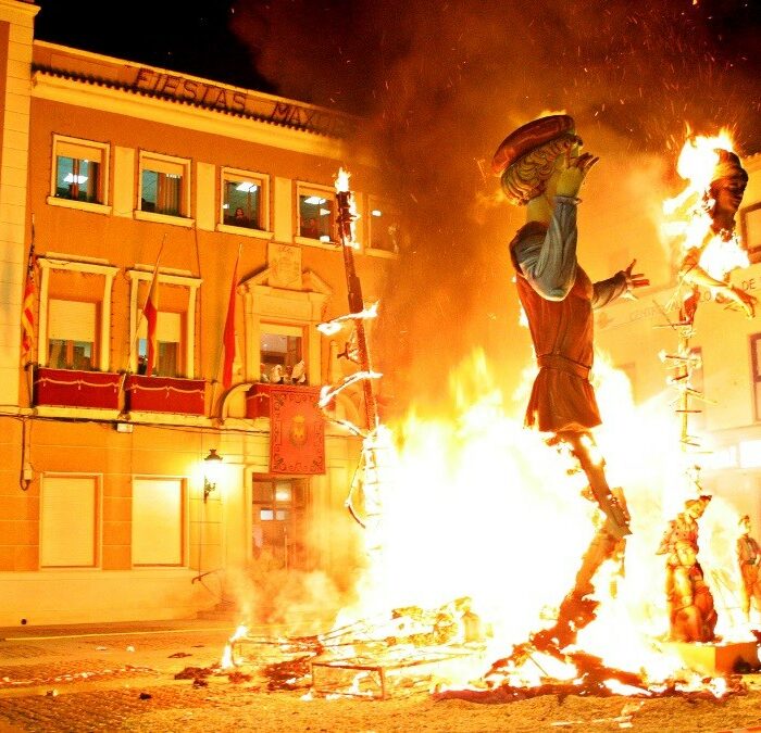 La celebración de las Fallas de Elda