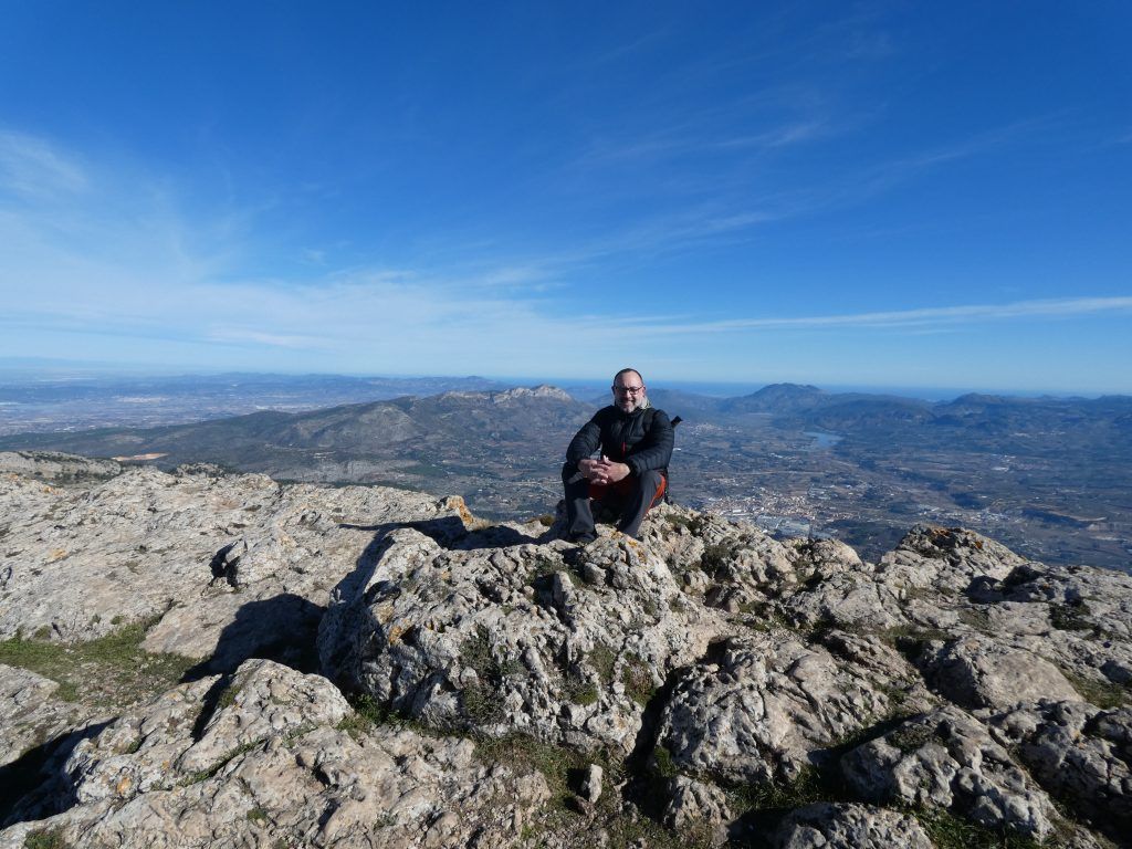 Montcabrer desde la Ermita de Sant Cristófol