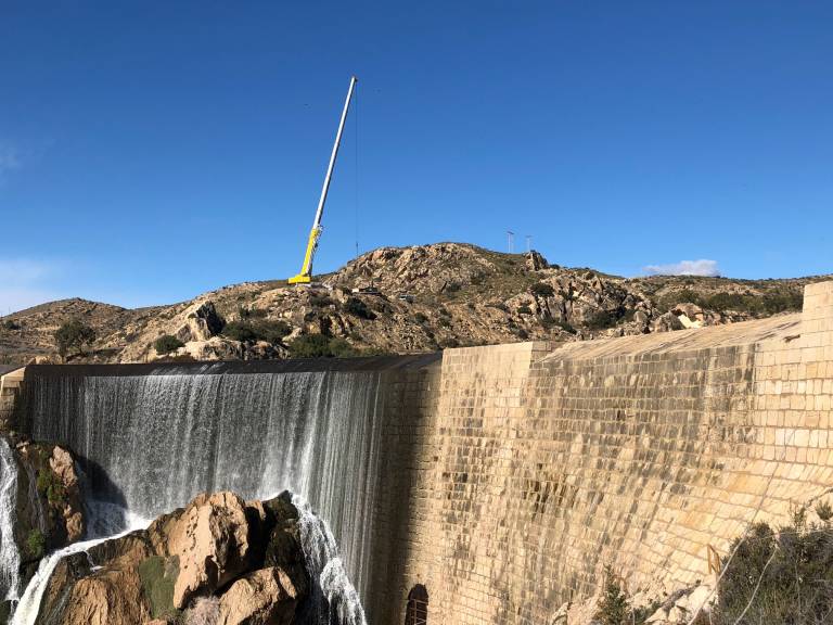 Pantano de Elche en Alicante