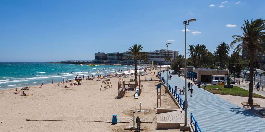 Paseo de la playa del postiguet