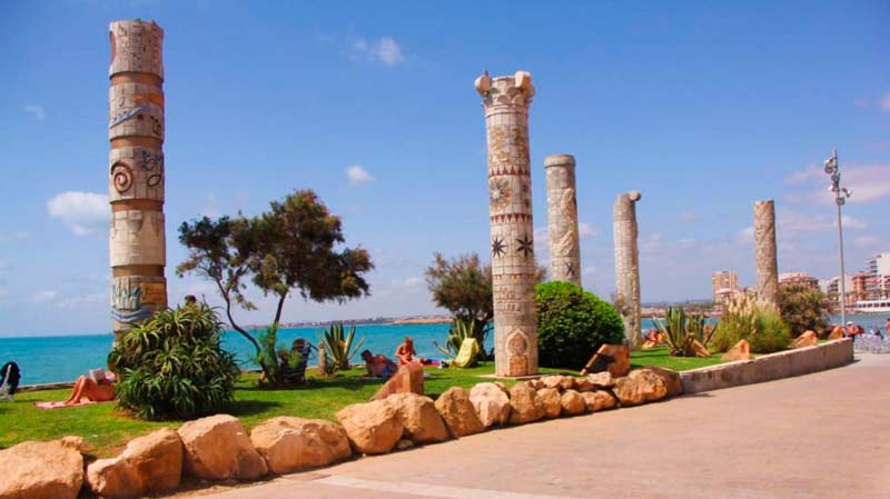 Playa Punta Carral en Torrevieja