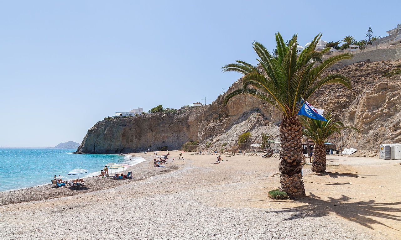 Playa de Bol Nou en Villajoyosa