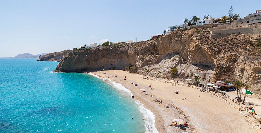 Playa de Bol Nou en Villajoyosa