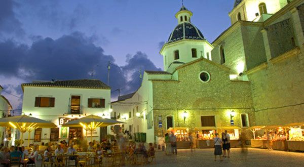 Plaza de la Mare de Déu de Altea