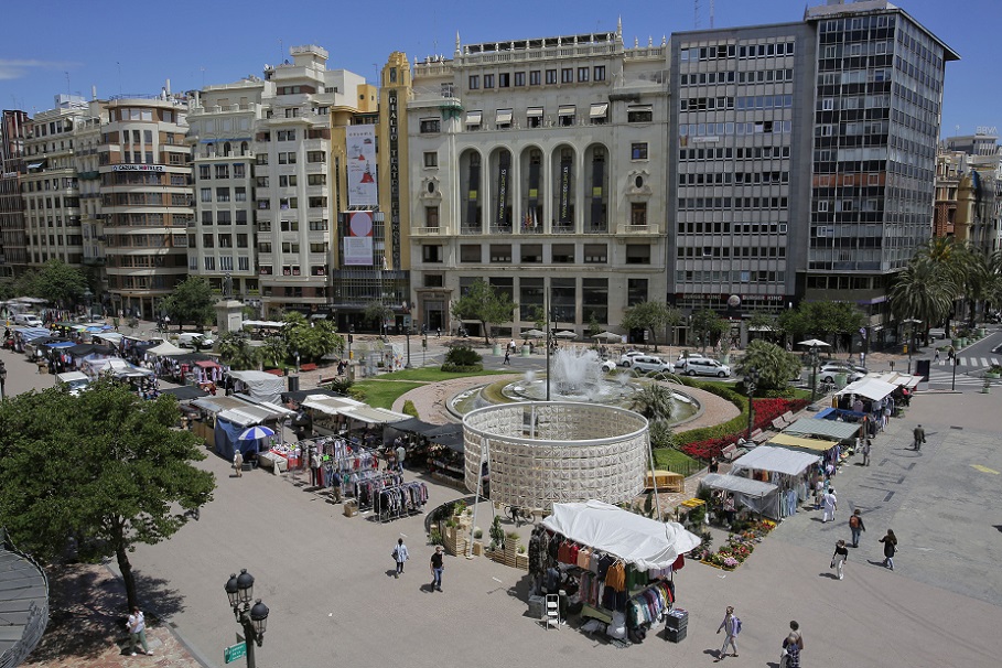 Plaza del Ayuntamiento de Valencia