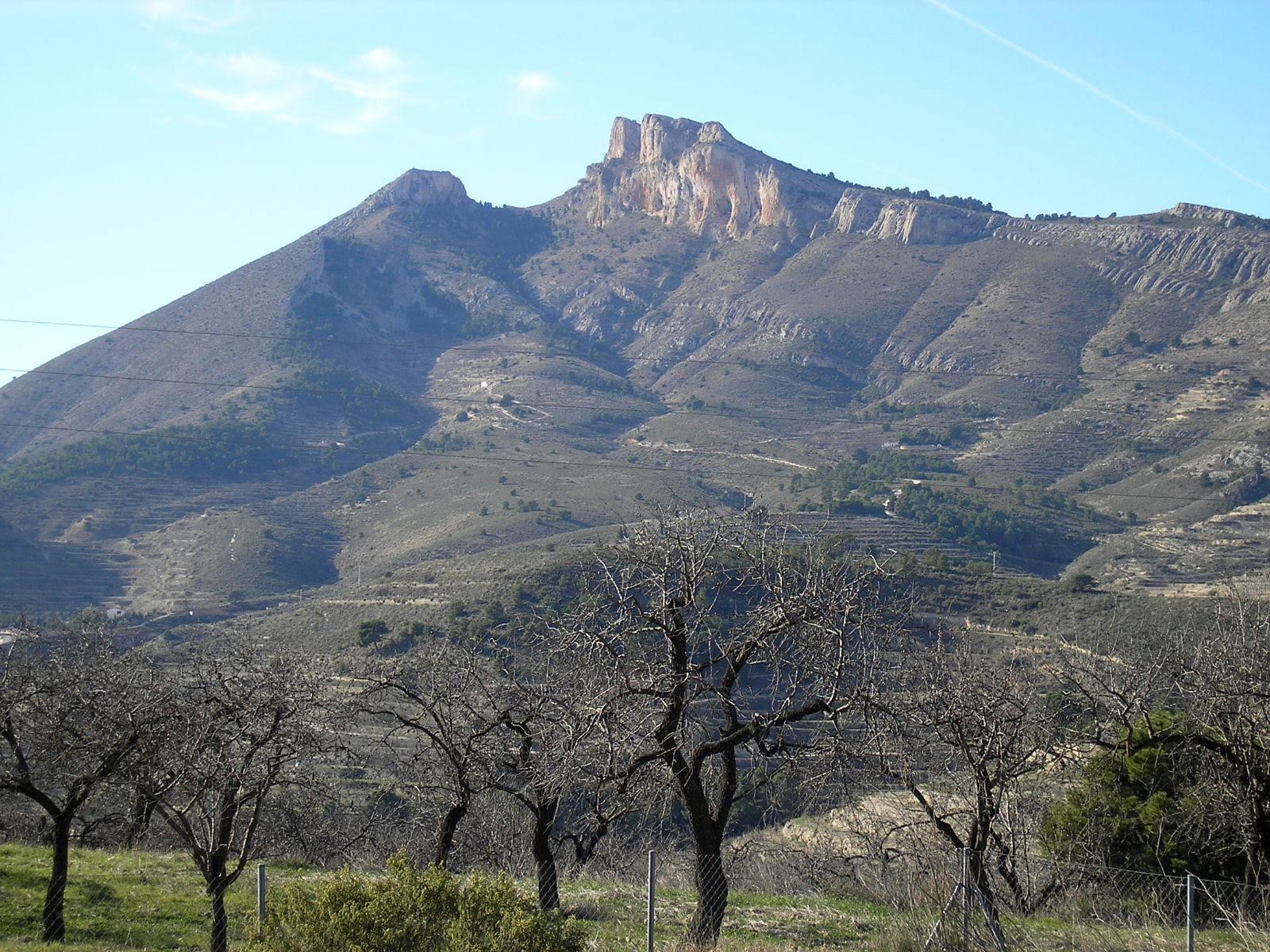 Ruta a la Penya Migjorn en Xixona