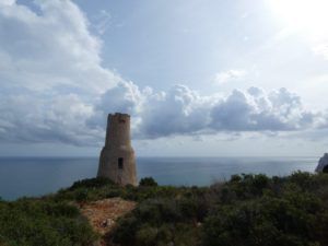 Ruta a la Torre del Guerro en Dénia