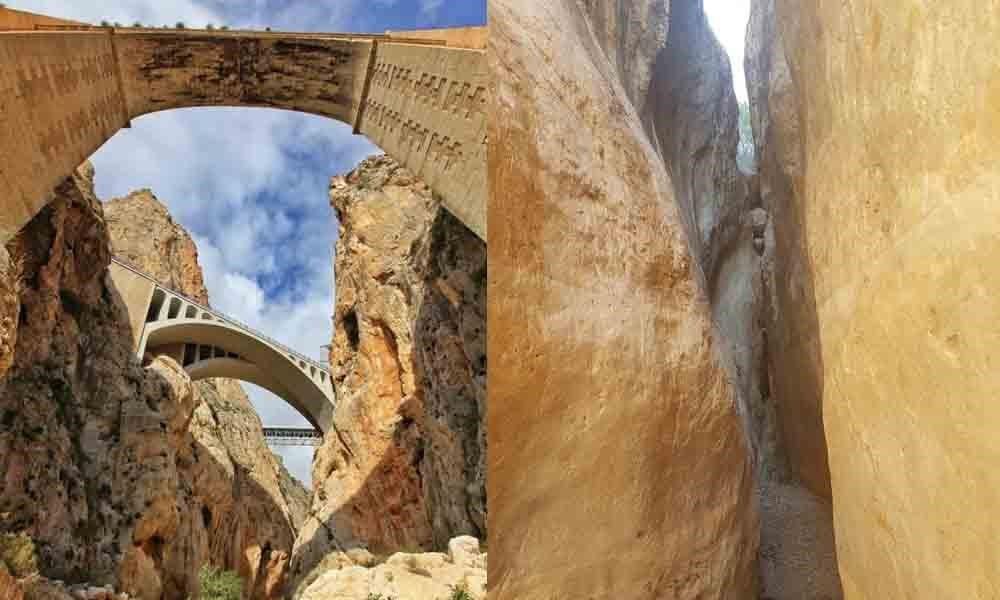 El Cañón del Mascarat está situado entre las poblaciones costeras de Altea y Calpe, 