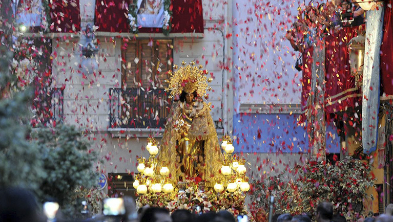 Virgen de los Desamparados en Valencia 1