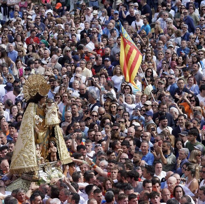 Virgen de los Desamparados en Valencia