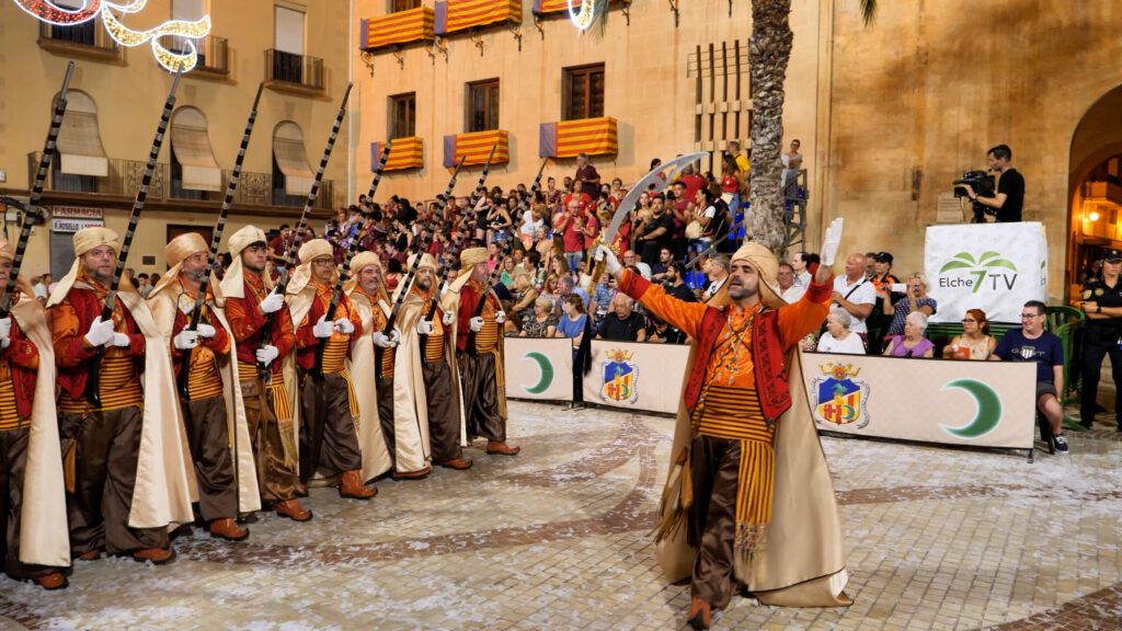 calendario de las fiestas de Moros y cristianos de Elche