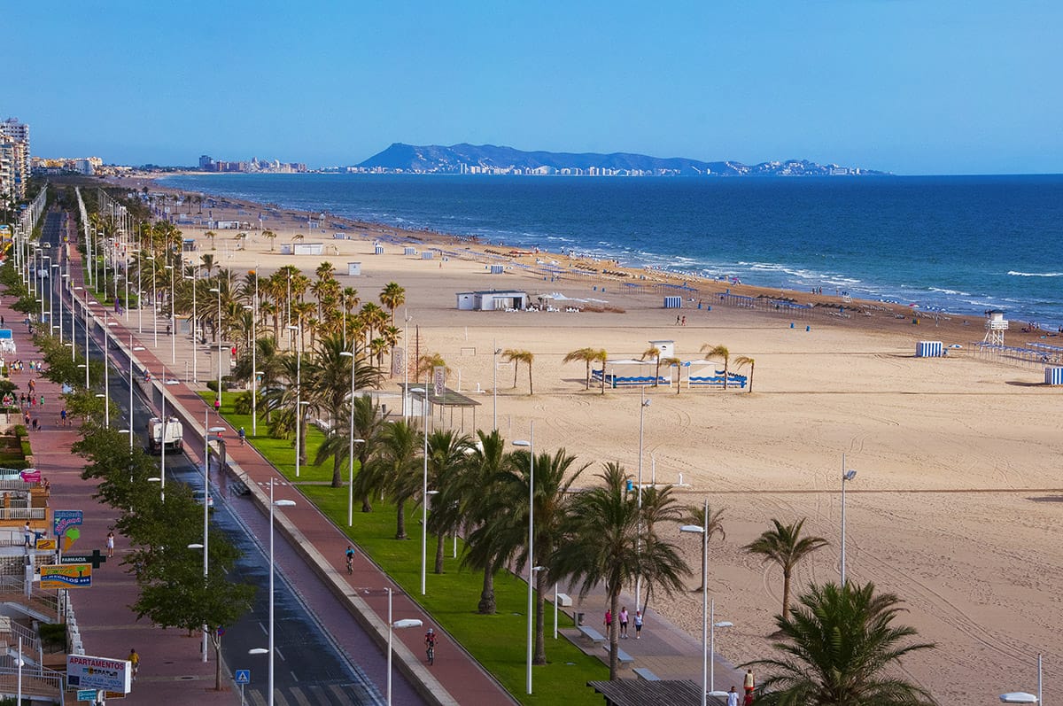 explorar la Playa de Gandia en Gandia