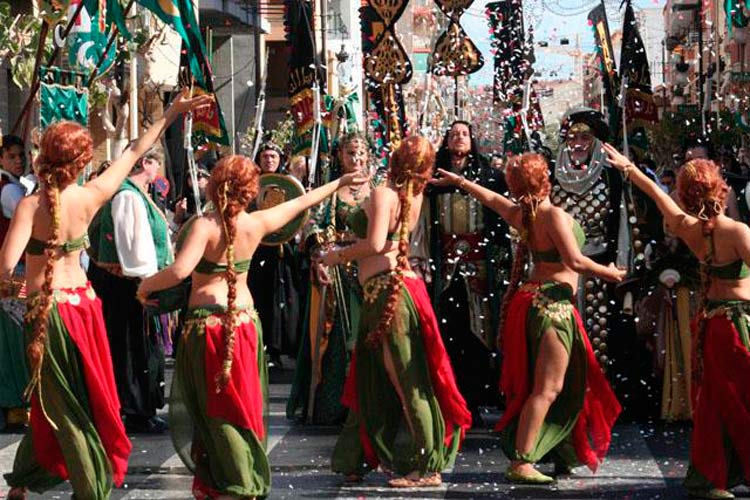 Fiesta de Moros y cristianos en el Campello