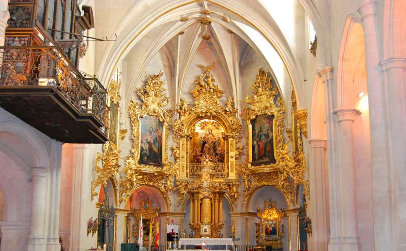 Interior de la Basílica santa Maria