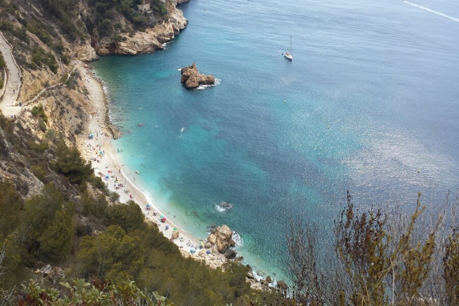 Consejos para ir a la Cala Ambolo en Jávea