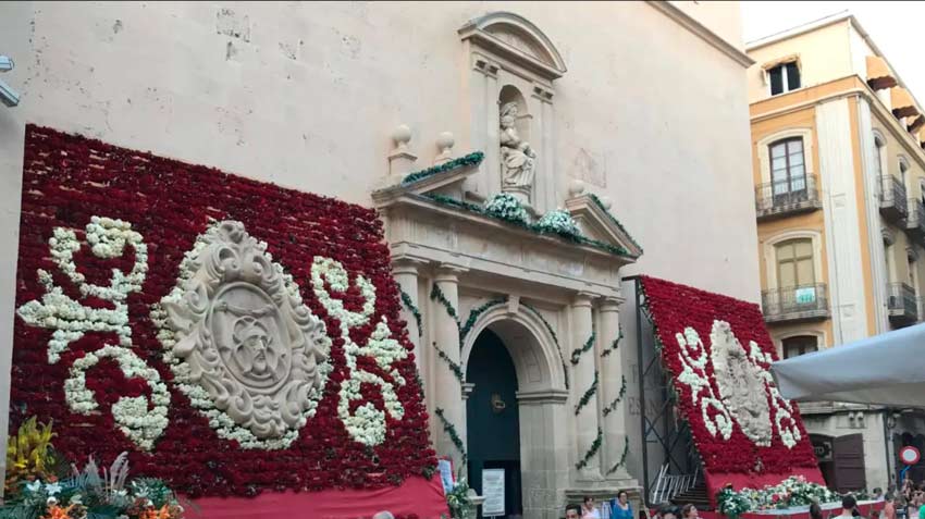 La ofrenda de flores