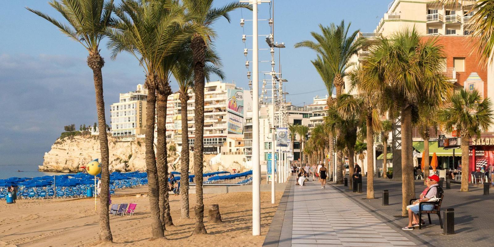 Visitar la playa de Levante en Benidorm