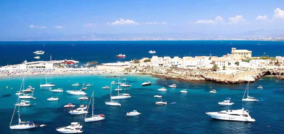 Vista de la playa de Valencia