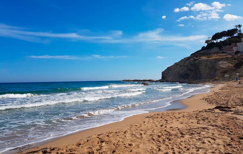 Playa Cala Lanuza, El Campello, Alicante